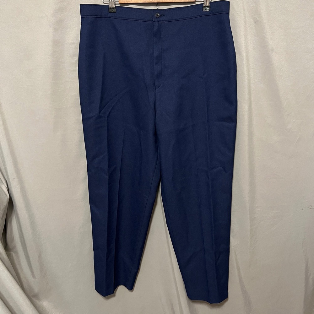 Vintage Levi Strauss Bend Overs Dress Pants Blue High Waist‎ Slacks 22W